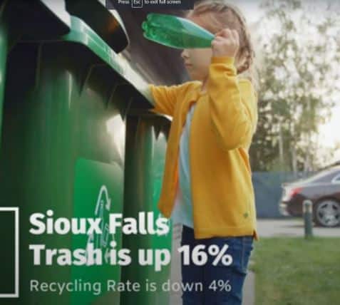 CONCERNING DROP IN SIOUX FALLS RECYCLING: LOCAL PROCESSOR RESPONDS